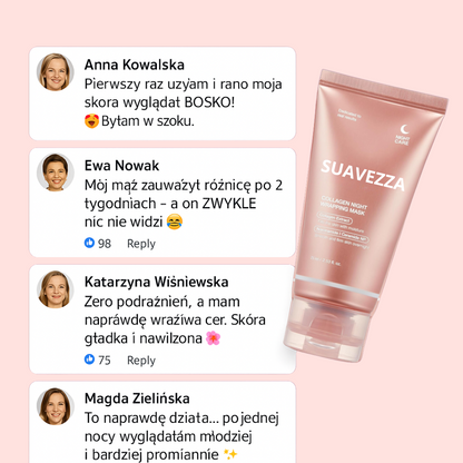 Suavezza Koreańska Collagenowa Nocna Maska