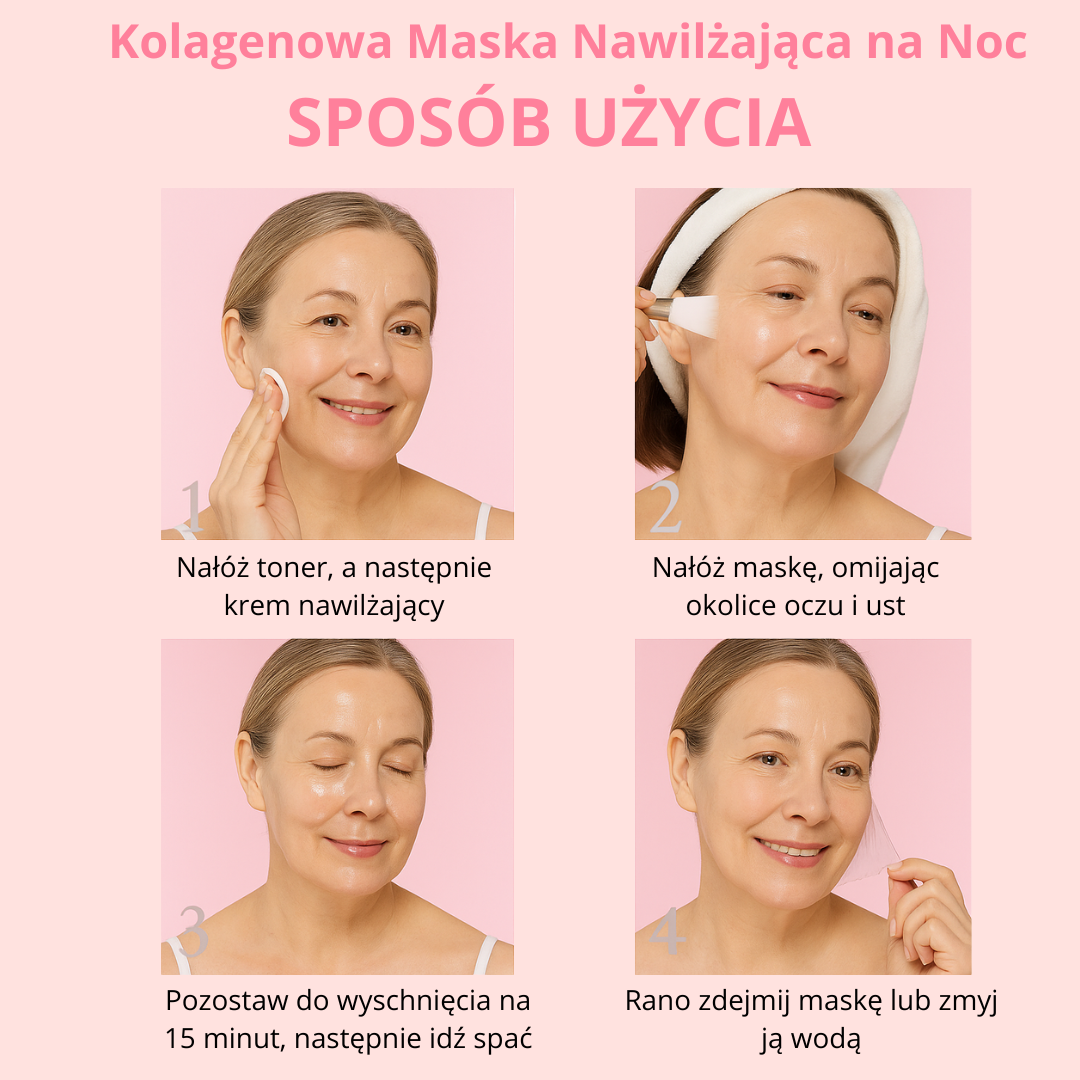 Suavezza Koreańska Collagenowa Nocna Maska