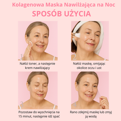 Suavezza Koreańska Collagenowa Nocna Maska