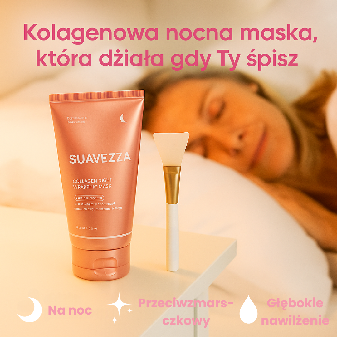 Suavezza Koreańska Collagenowa Nocna Maska